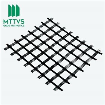 الأسفلت المقوى الألياف الزجاجية Geogrids